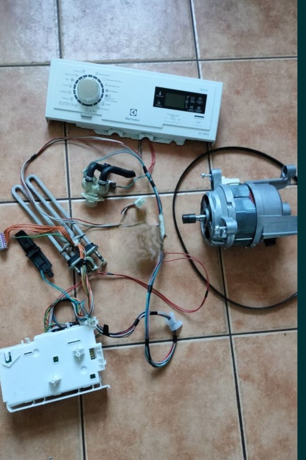 Części pralka Elektrolux EWT1266EWX programator, sterownik, silnik