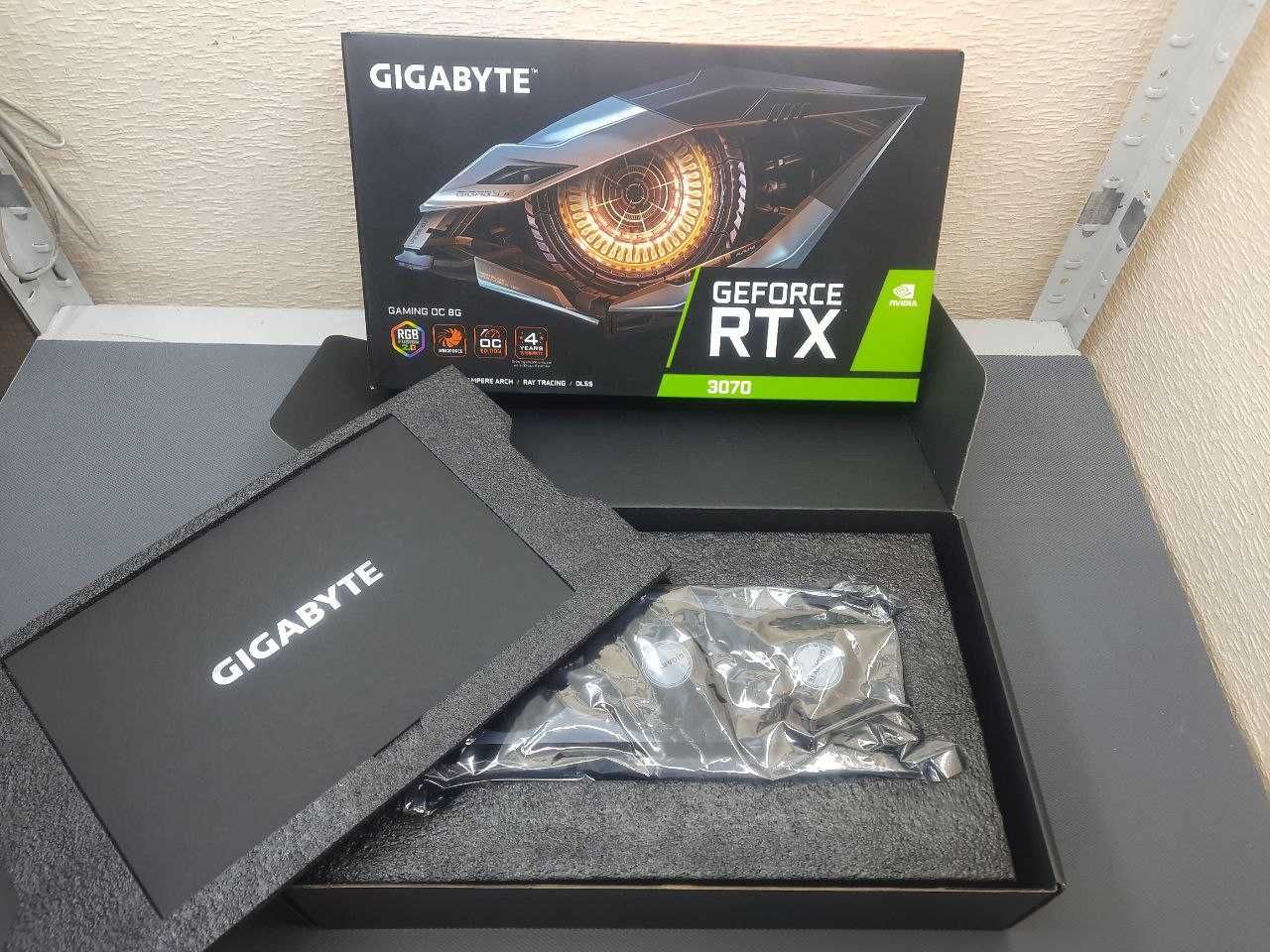 Відеокарта GIGABYTE GeForce RTX 3070 GAMING OC 8G! Гарантія!