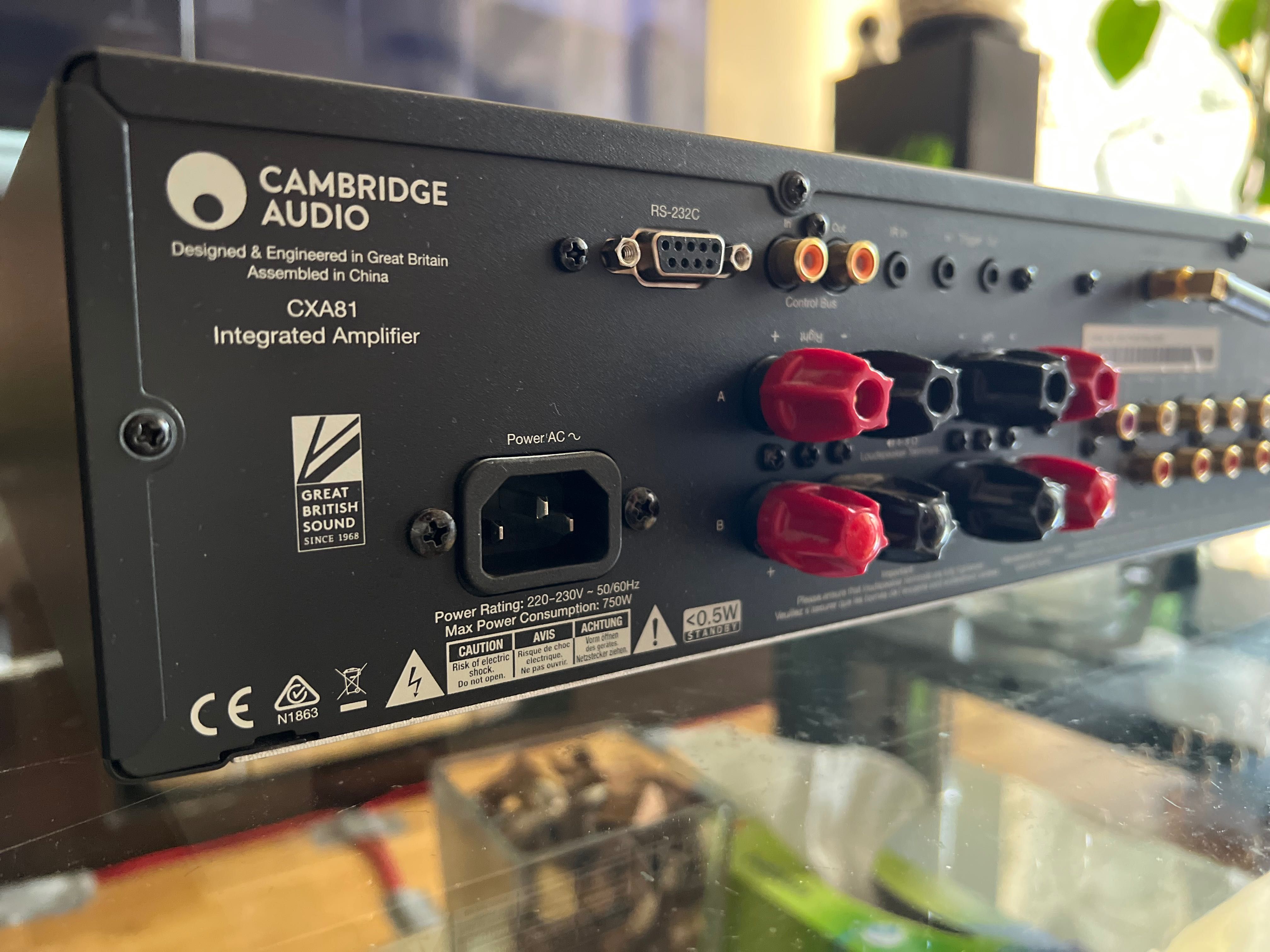 Cambridge Audio CXA81 - wzmacniacz stereo - jak nowy + pilot