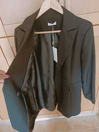 Blazer preto comprido