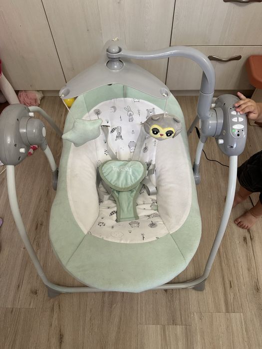 Шезлонг качеля для новородженных