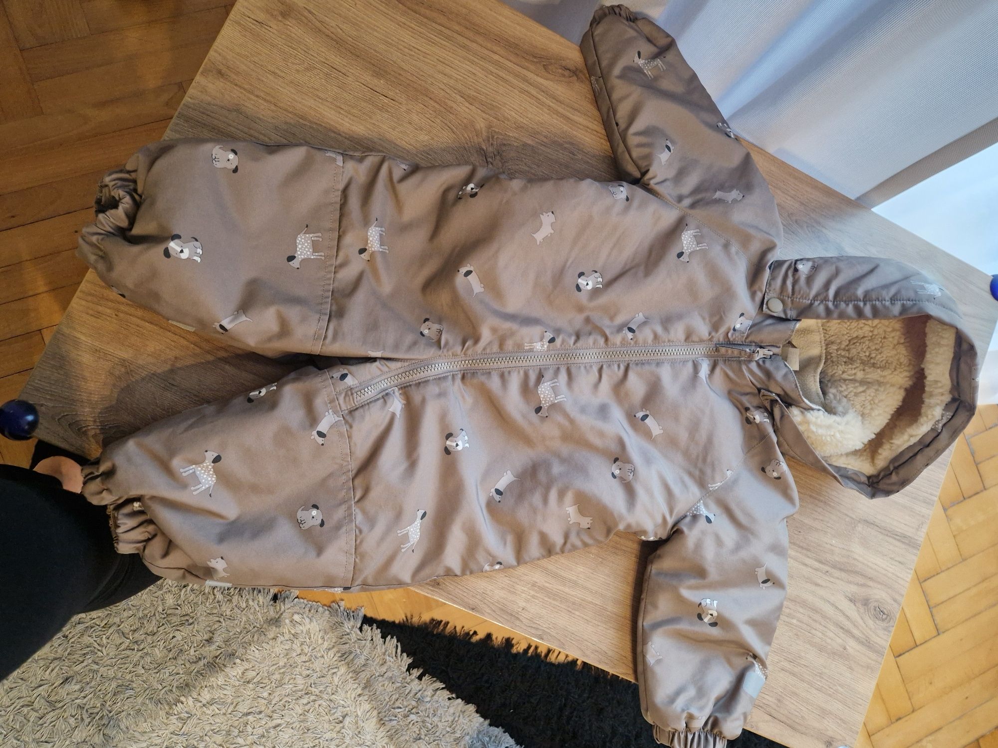 Zimowy kombinezon niemowlecy h&m