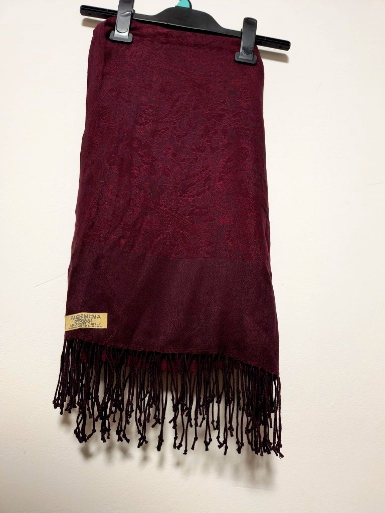 Pashmina original, kaszmir i jedwab, jedwabny szal, kaszmirowy szal, i