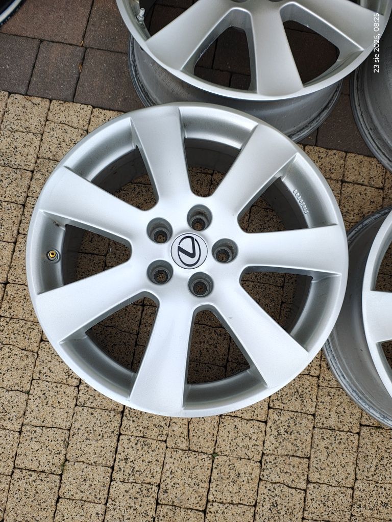 18 Lexus Toyota 5x114,3 7,5J et43 czujniki