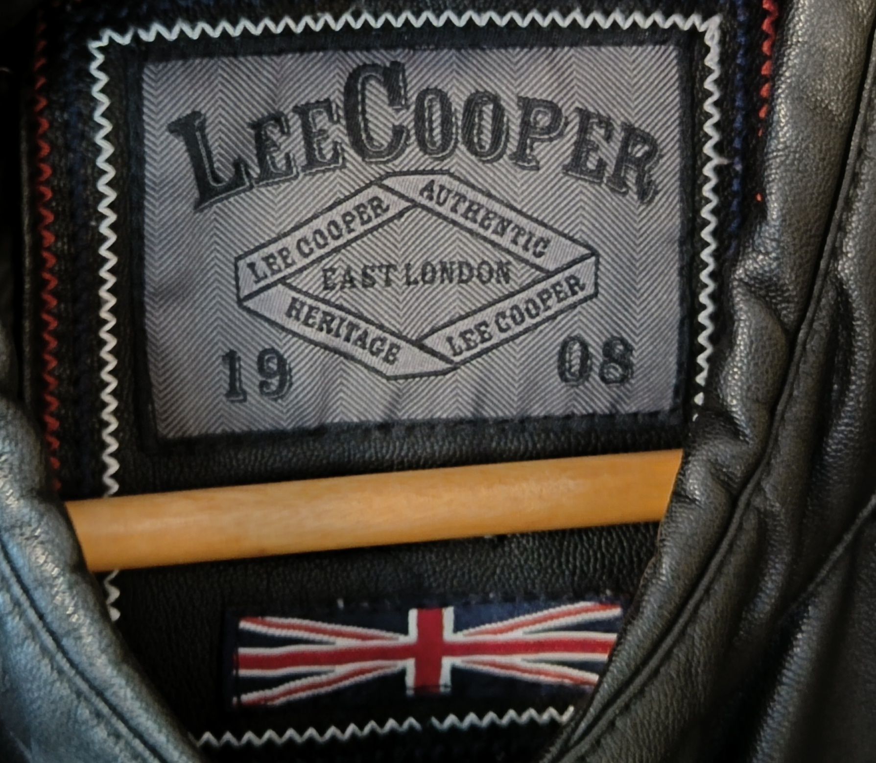 Куртка Lee Cooper мужская кожаная