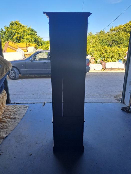 Relogio de pe em madeira vintage