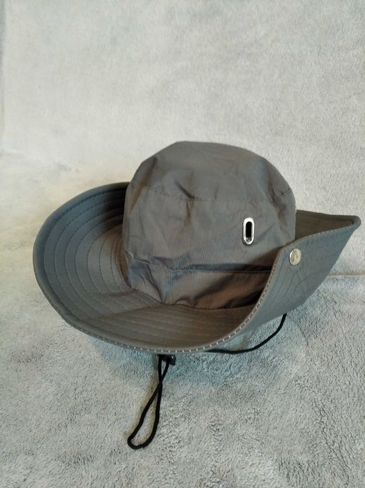 Kapelusz turystyczny trekkingowy 55 - 58 cm Unisex szary