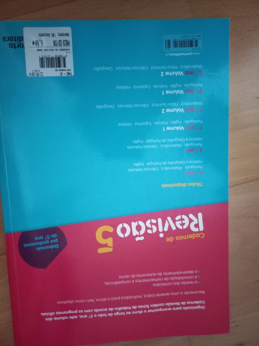 Livro revisão 5ano