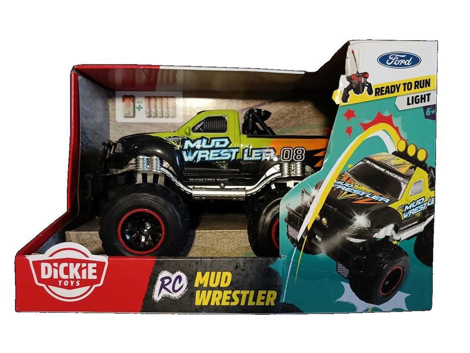 NOWY Samochód na pilota RC Dickie Toys Ford F150 Monster Truck
