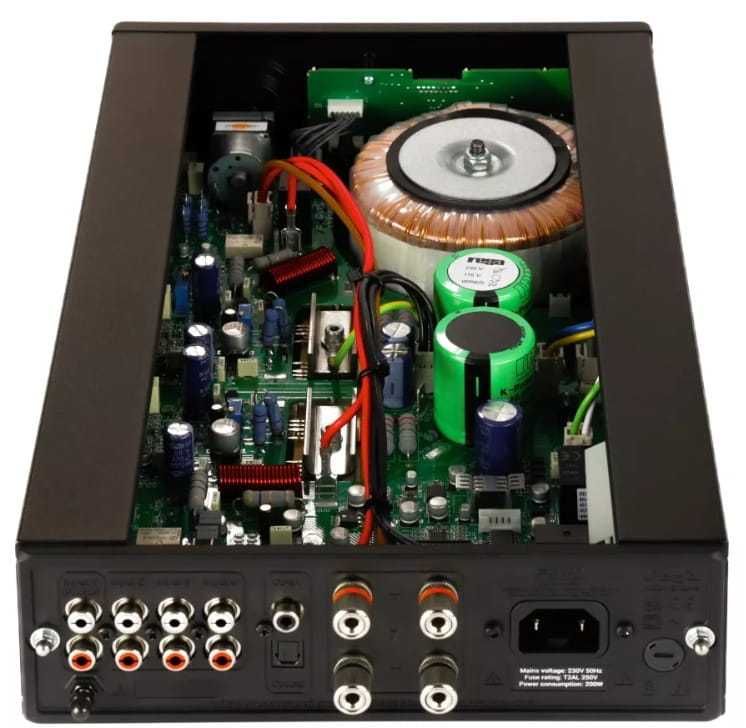Wzmacniacz zintegrowany z DAC phono MM pilot Rega Brio Mk7