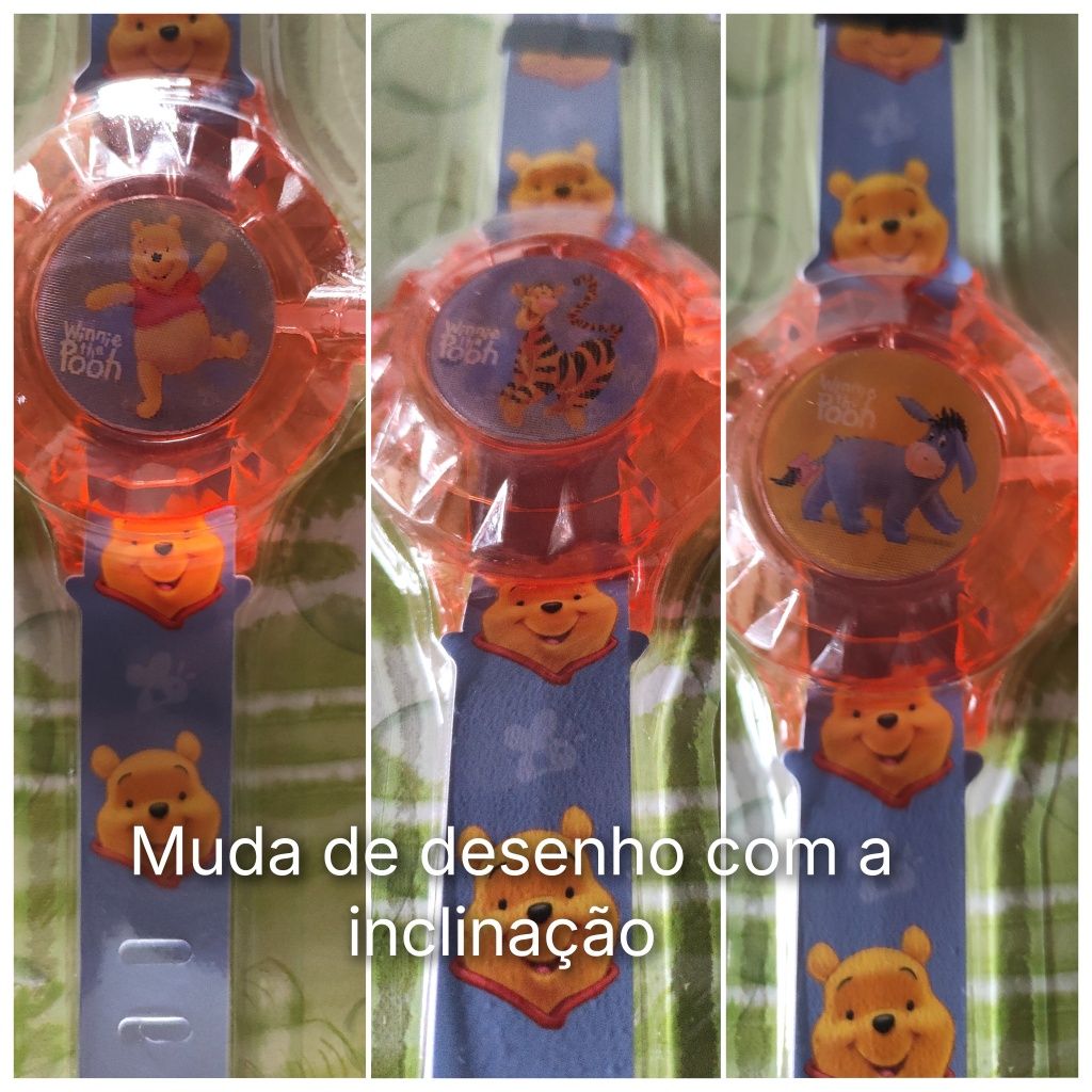 Relógio Bolas de Sabão Princesas/Winnie (2€ a 4€ cada conforme quant.)