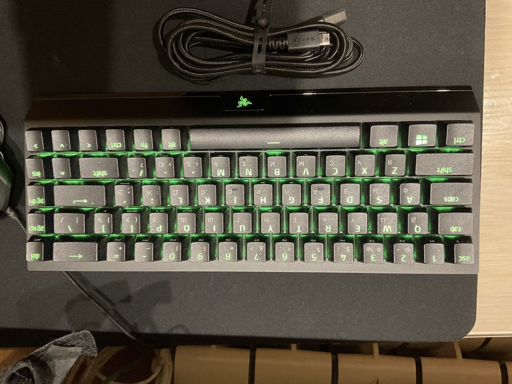 Razer BlackWidow V3 Mini Hyperspeed, Yellow Switch RU