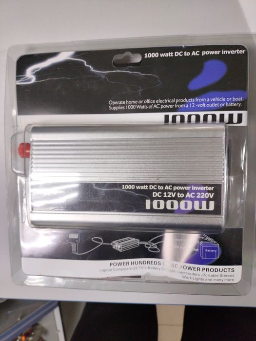 Перетворювач напруги 12v – 220 v. Автомобільний інвертор 1000W