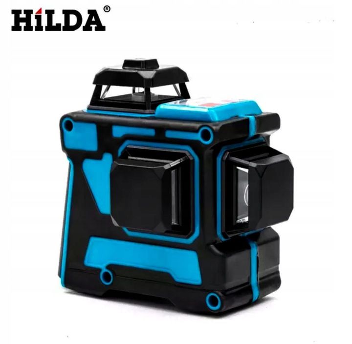 Hilda Poziomica 3d 12 Linii Laser Krzyżowy Samopoziomujący Niwelator T