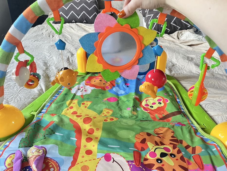 Великий, музичний килим для розитку немовля з 3 місяців