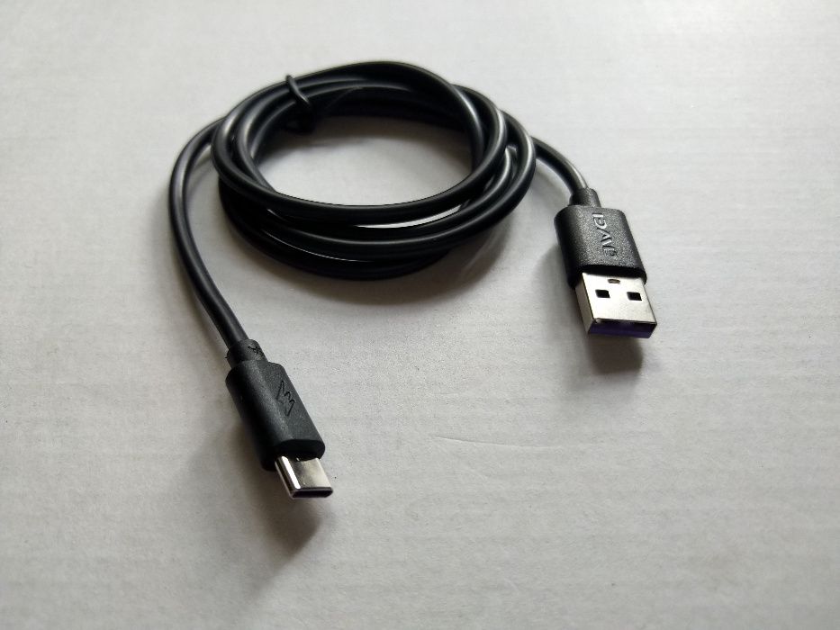 Awei CL-110T кабель Type-c с быстрой зарядкой Super Charge 5А (1 метр)