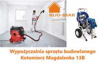 Wynajmę wynajem szlifierkę żyrafę do szlifowania odkurzacz przemysłowy