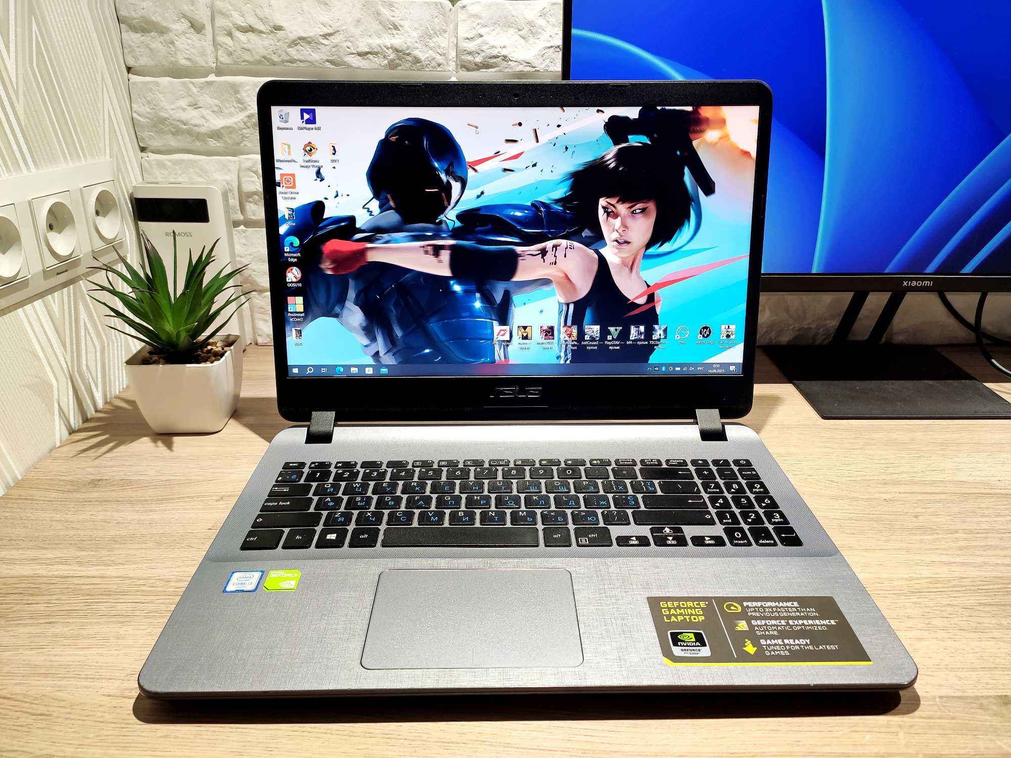 Игровой Asus 15.6 |FHD|NVIDIA|i3|DDR4|NVme m2| Отличное состояние