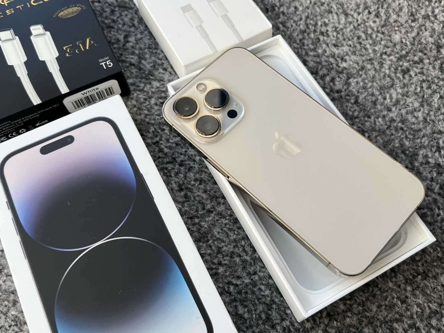 iPhone 13 Pro 256GB GOLD ZŁOTY Rose Bateria 98% Gwarancja FV