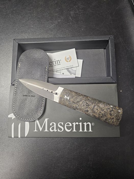 Nóż składany Maserin Daga 372/G Elmax