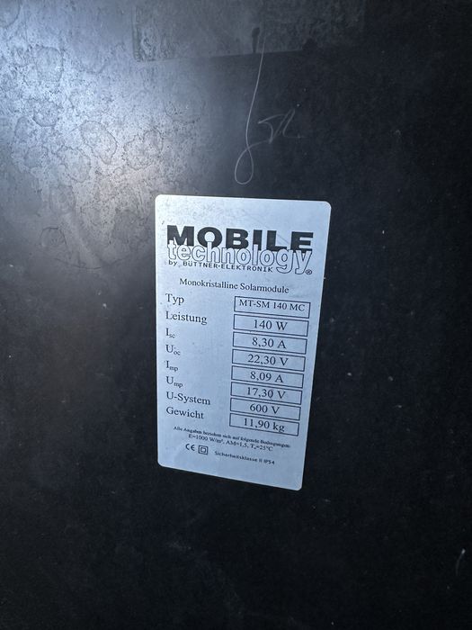 Solary zestaw solarny fotowoltaika kamper waeco