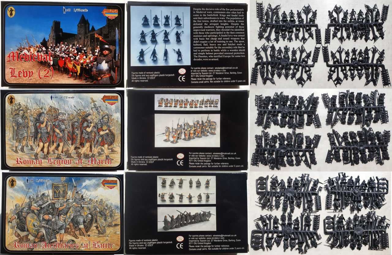 Наборы солдатиков 1/72 Стрелец - mini
