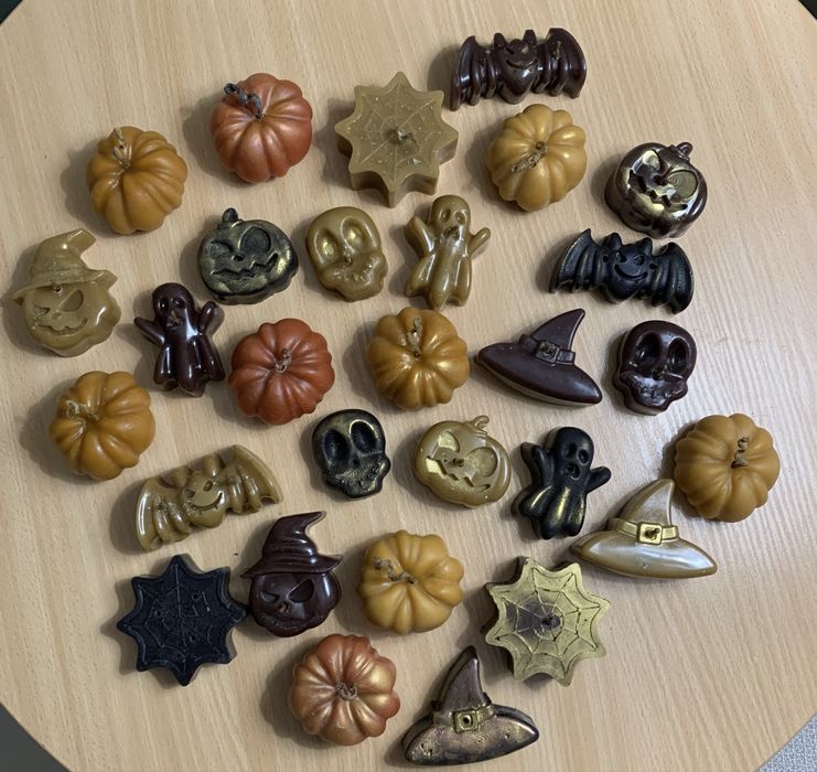 Świece na Helloween
