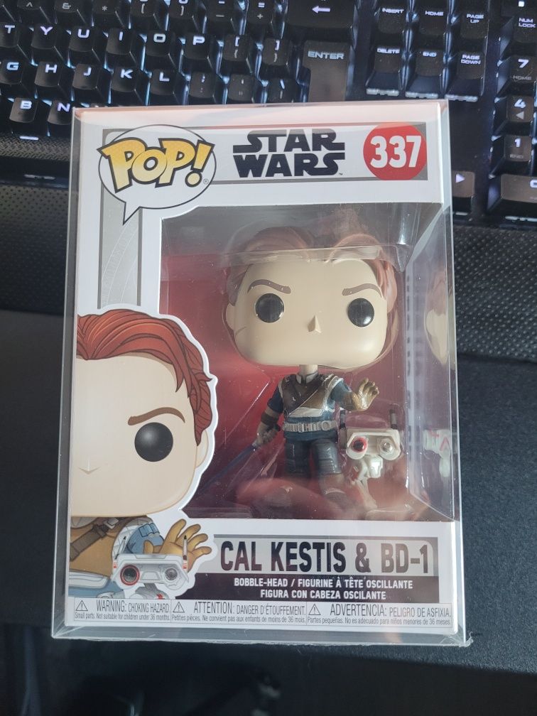 Cal kestis & bd-1 funko pop star wars