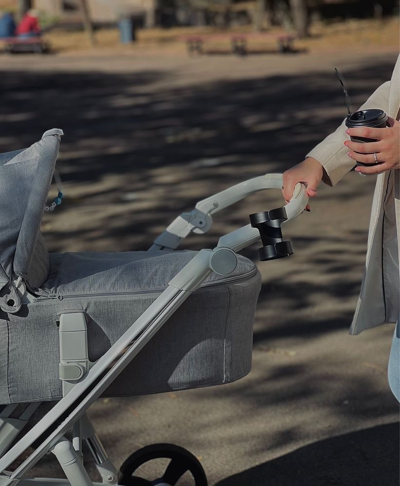 Коляска з електротормозами ibebe istop 2в1