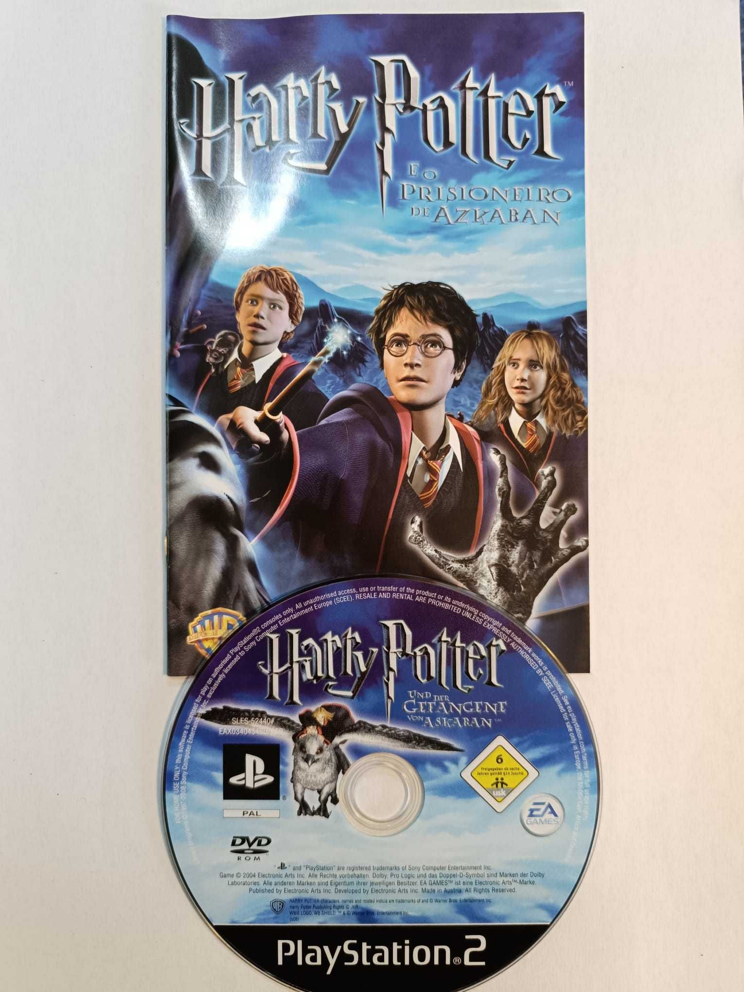 Jogo Ps2 Harry Potter e o prisioneiro de Azkaban