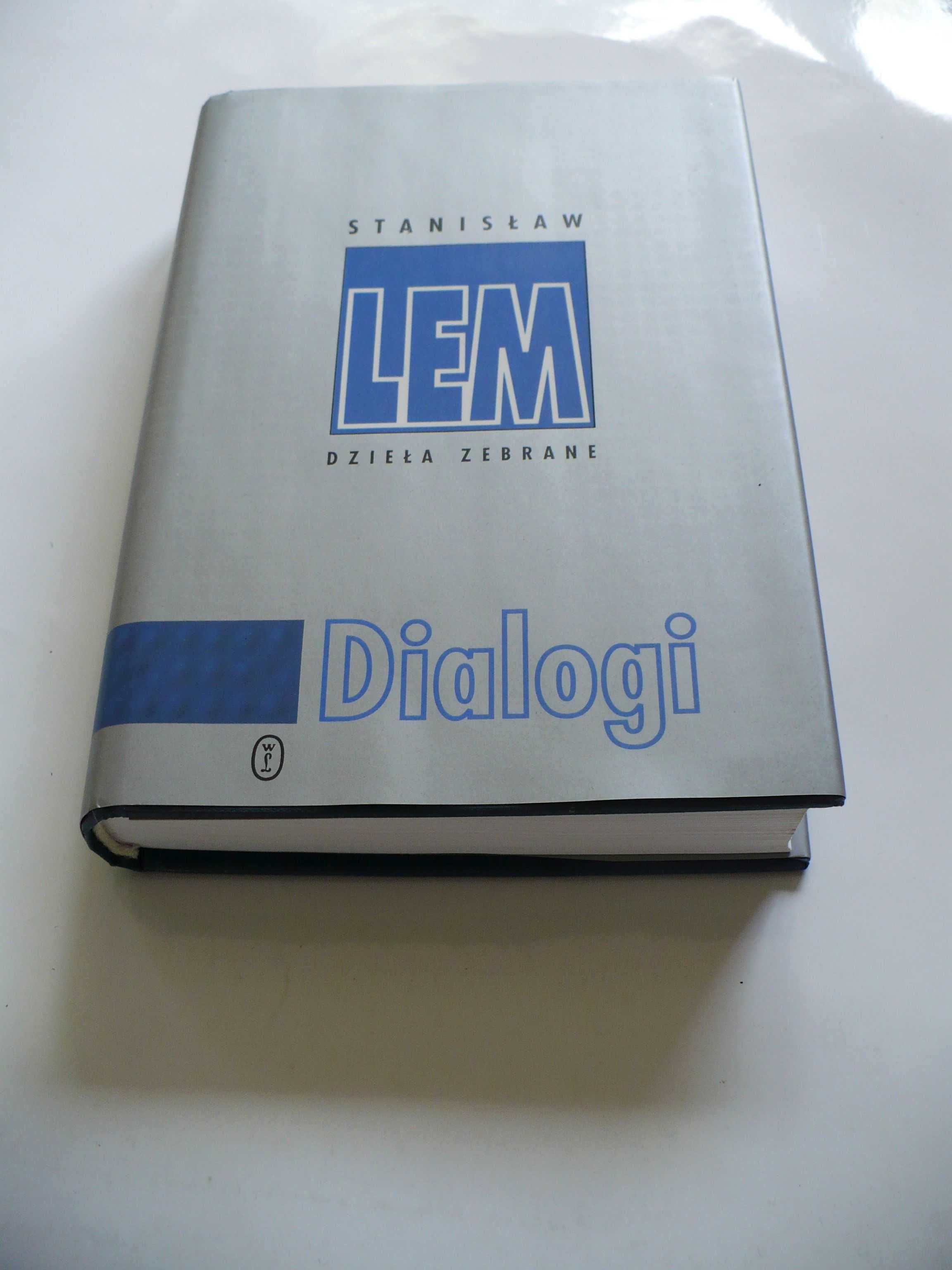 LEM Dialogi 2001 Dzieła zebrane Srebrna Seria stan idealny jak nowa