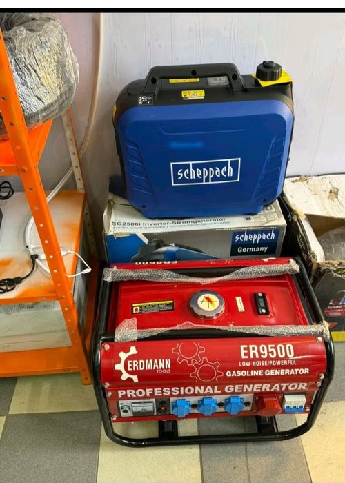 В наявності є 2 генератора (нові) 
Виробник: Німеччина
Потужність: 200