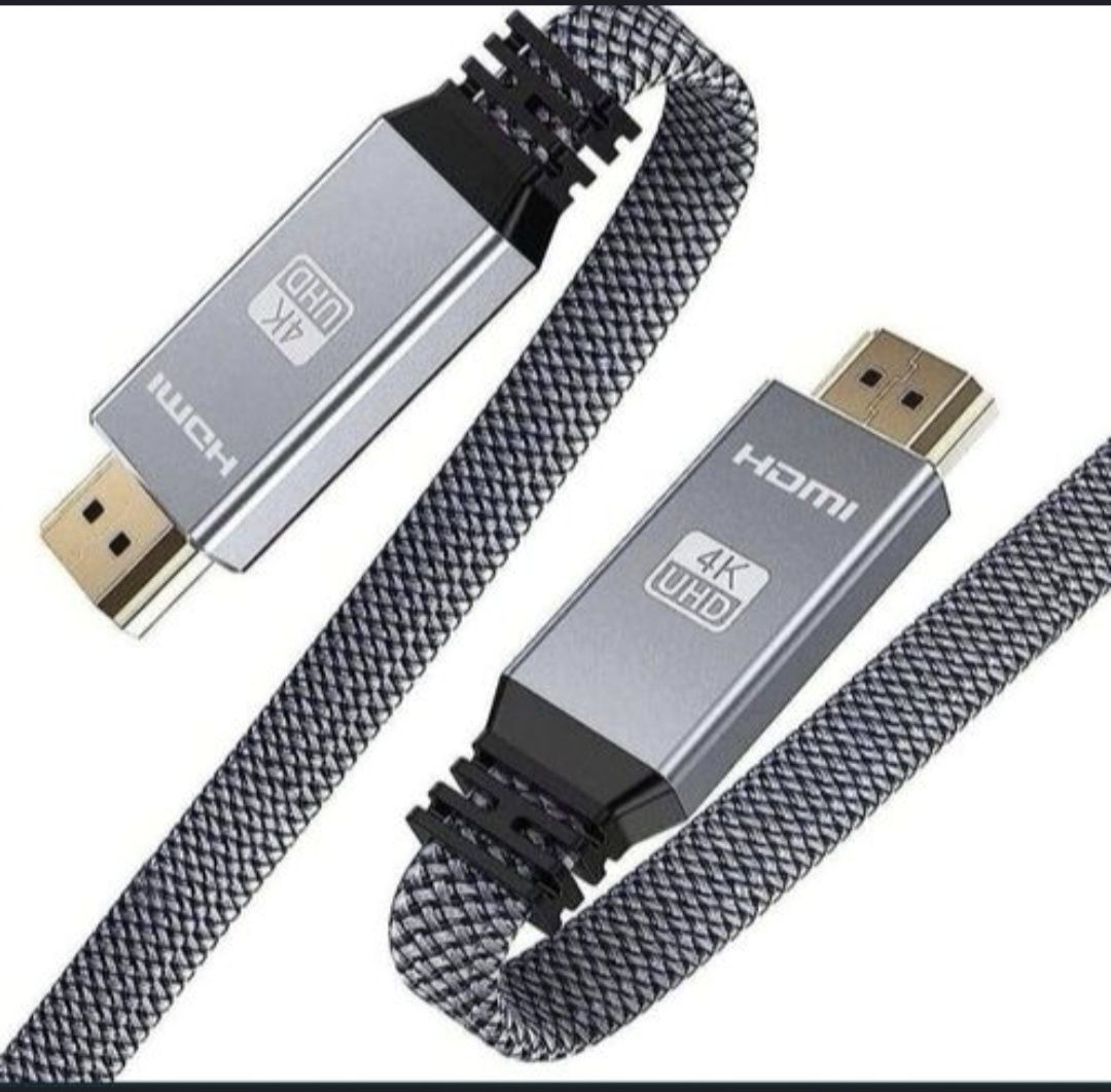 Płaski kabel HDMI 4k 3m.