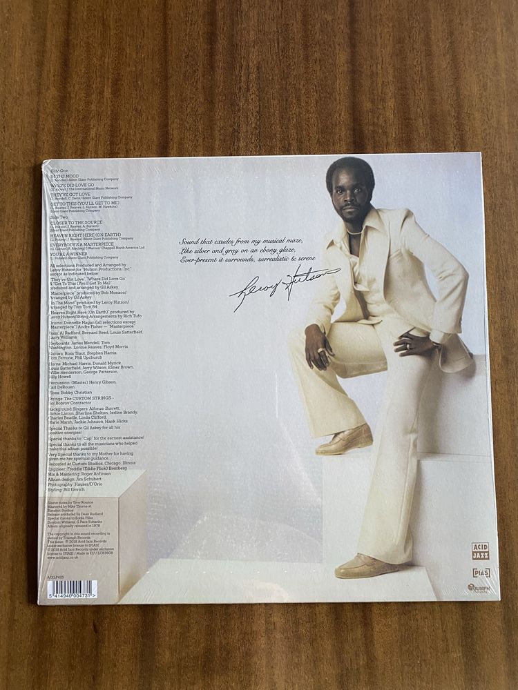 Leroy Hutson – Closer To The Source