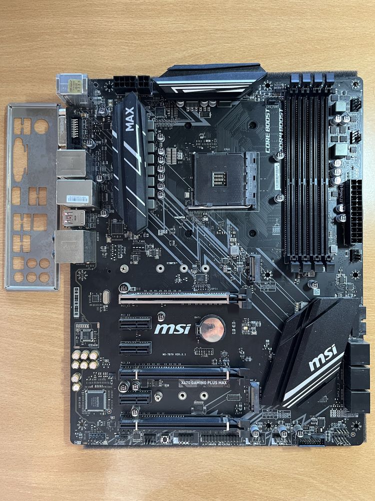 MSI gaming plus MAX X470