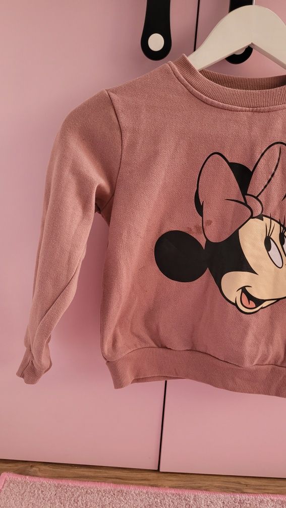 Bluza dla dziewczynki Sinsay rozmiar 122 Myszka Minnie