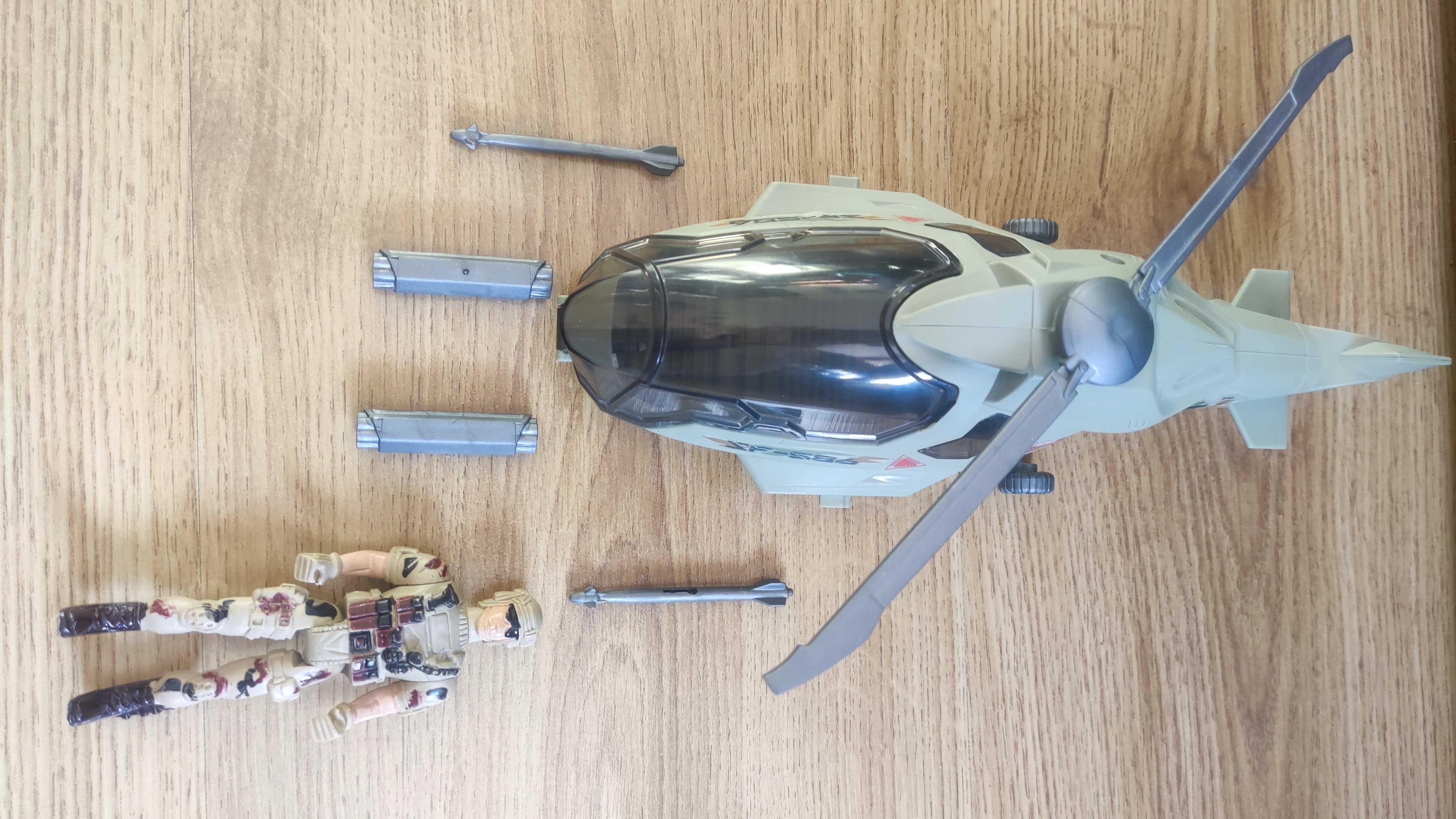 Helikopter Wojskowy SMYK plus Żołnierz Śmigłowiec