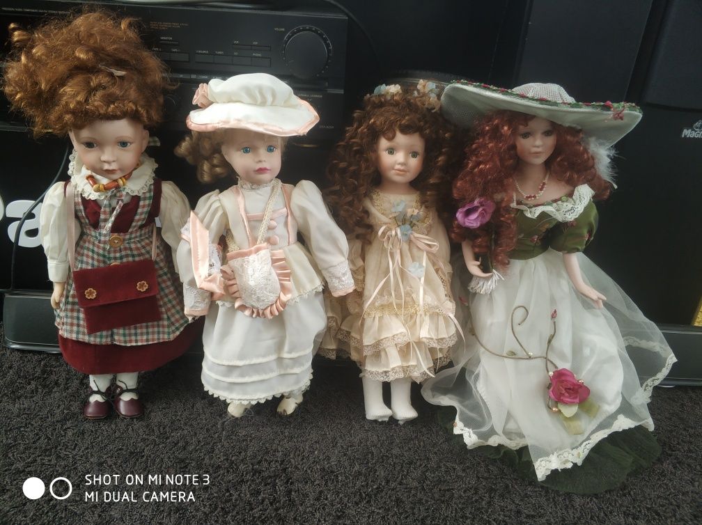 Порцелянові ляльки 4 шт, 40 см з Німеччини