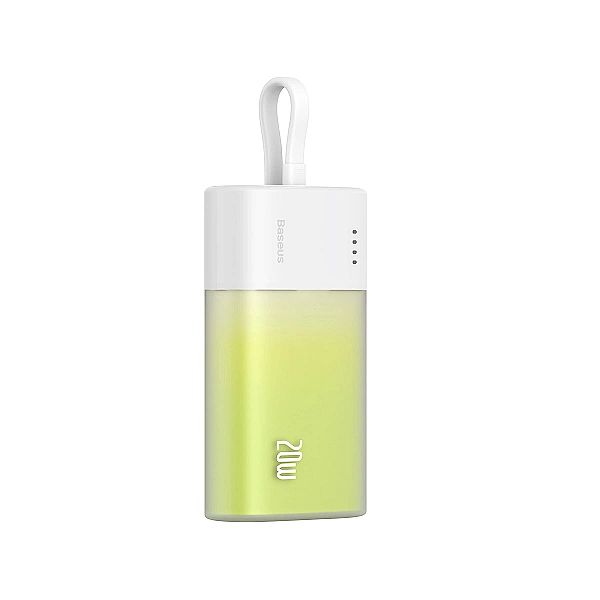 Powerbank Baseus Popsicle 5200mAh 20W z wbudowanym kablem Lightning (+