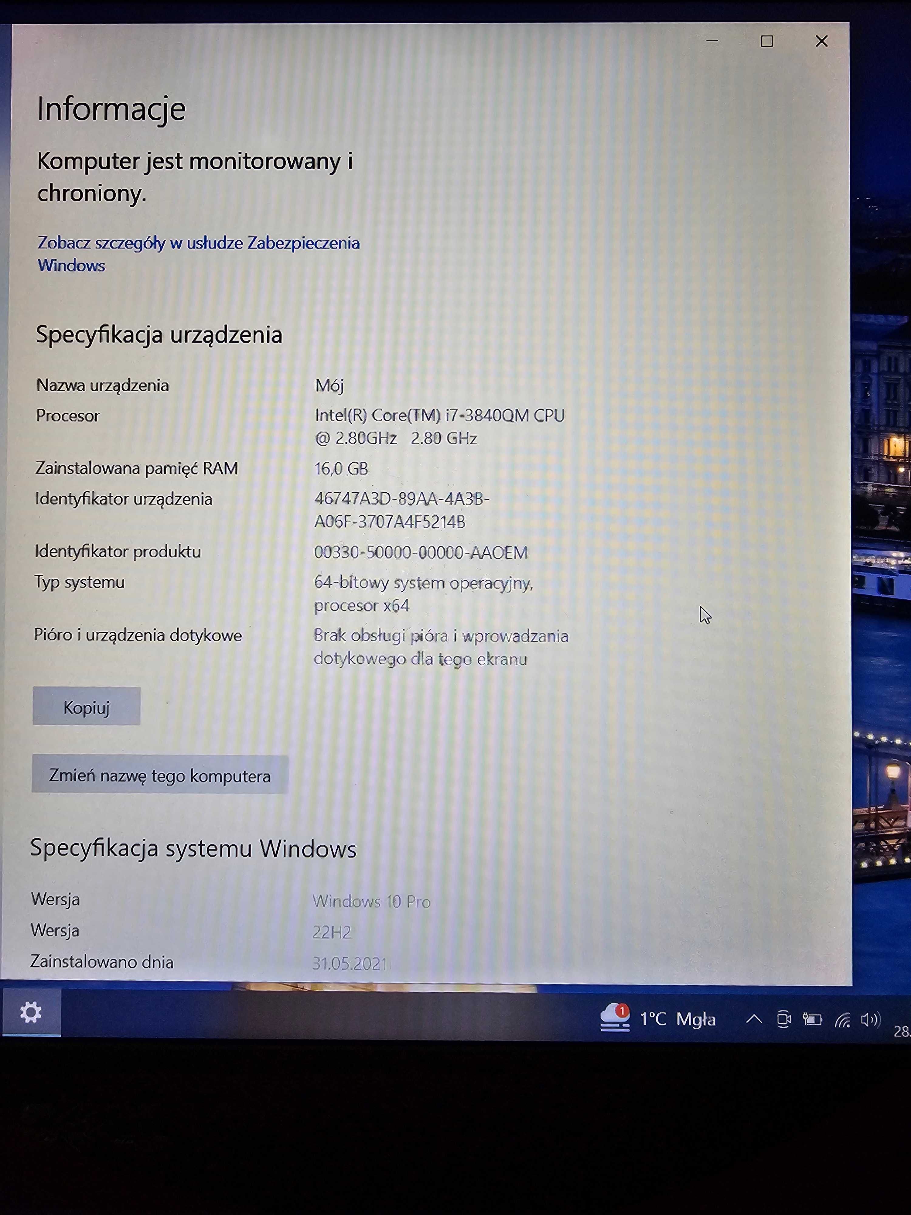 Laptop DELL Precision