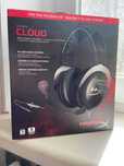 Геймерские проводные наушники HyperX Cloud Silver