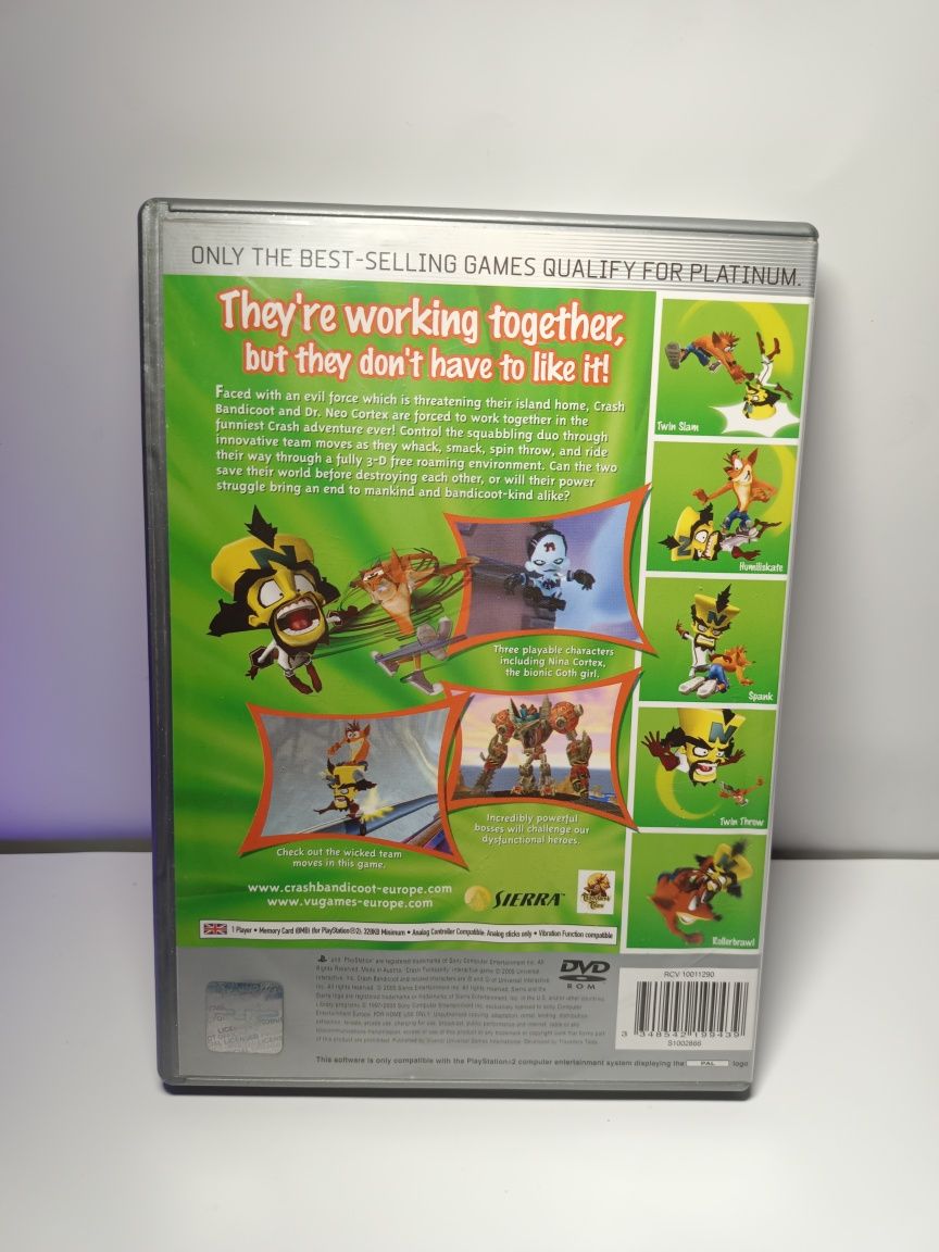 Crash Twinsanity PlayStation 2 ps2