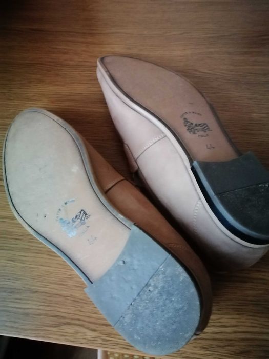 Туфли мужские, натуральный нубук