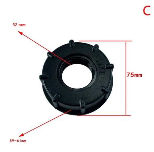 Adaptador IBC 1000 Litros