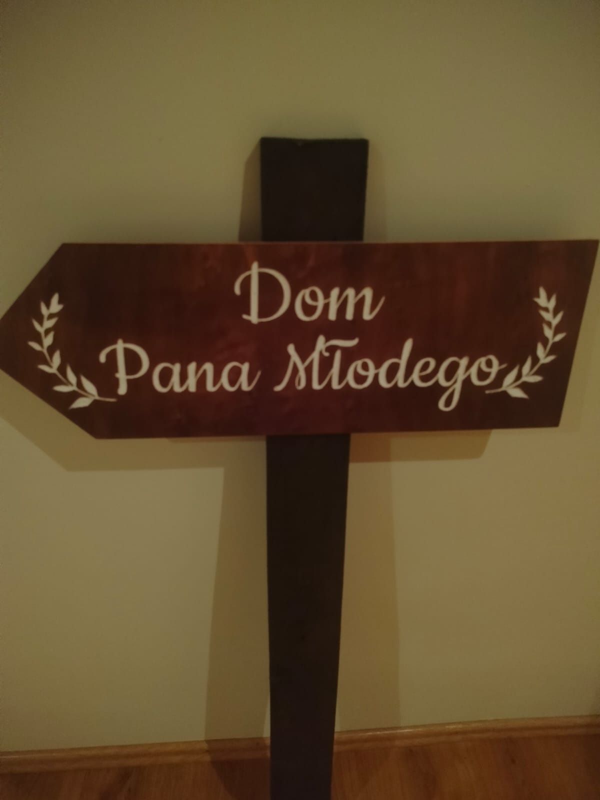 Drogowskazy ślub dom Pani młodej dom pana młodego