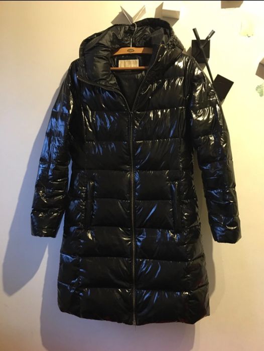 Płaszcz puchowy /lakierowany ,puch naturalny/ Michael Kors XS/S