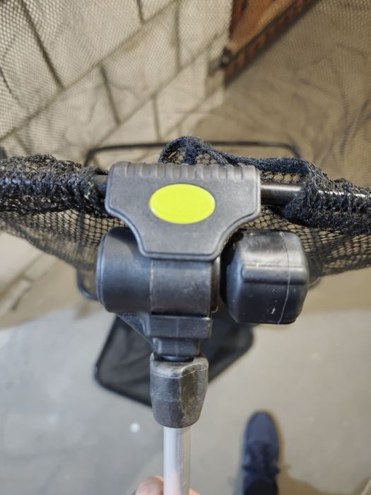 Siatka i kosz podbieraka w torbie