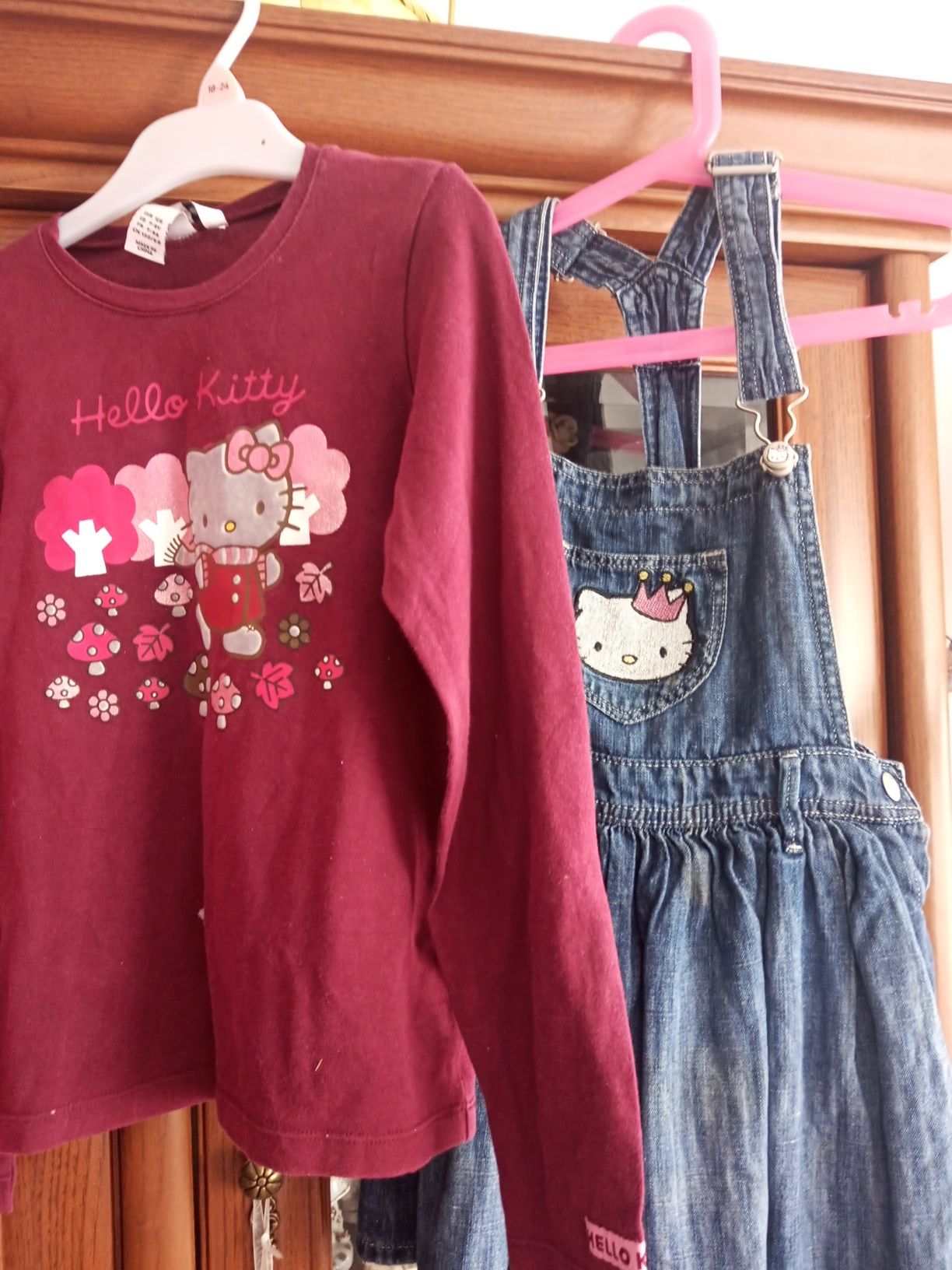 Zestaw ubranek hello kitty h&m