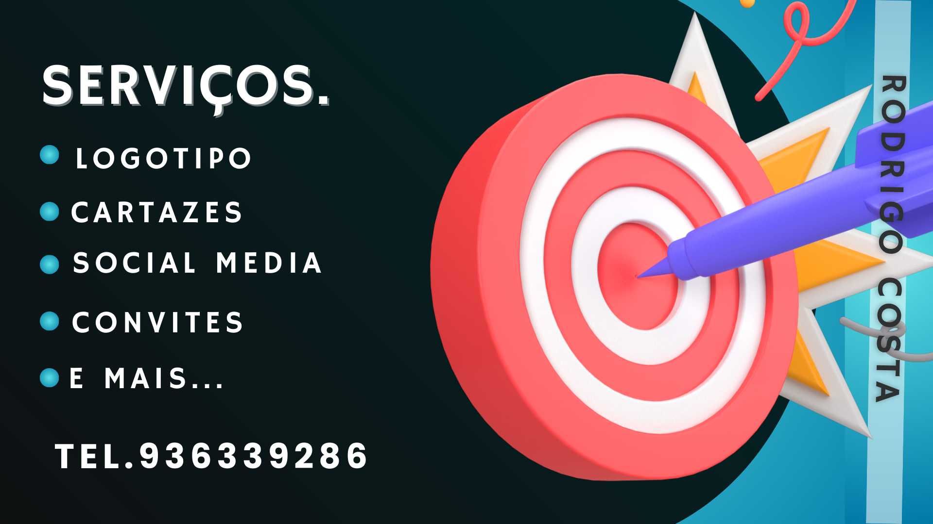ARTES DIGITAL P/ LOGO, Cartazes, Banners, Cartão de Visita e mais.