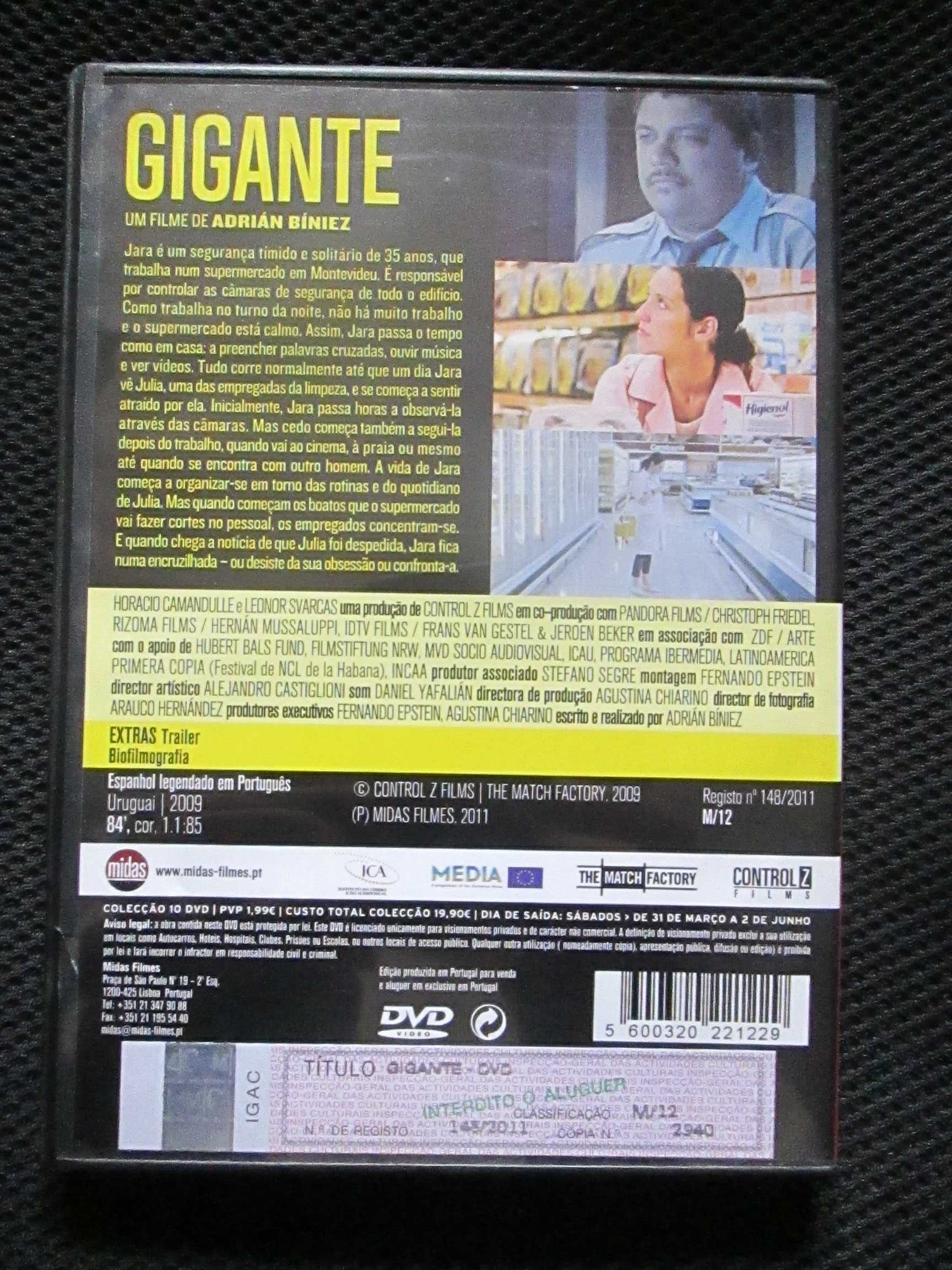 Gigante, de     Adrián Biniez, com Horacio Camandule, Leonor Svarcas